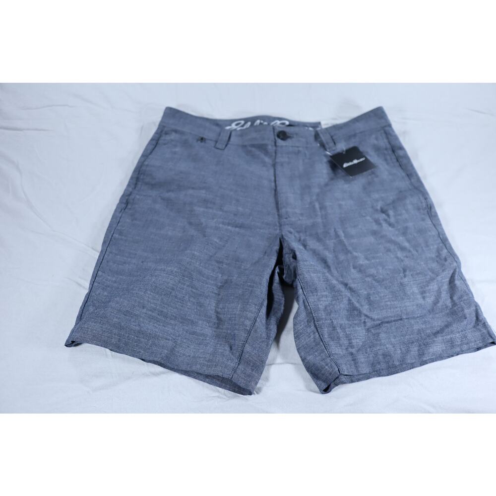 Eddie Bauer Camano Short 2.0 Blue Chambray Size 30 NWT